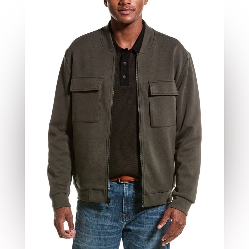 NWT Elie Tahari Slim Fit Zip Up Jacket